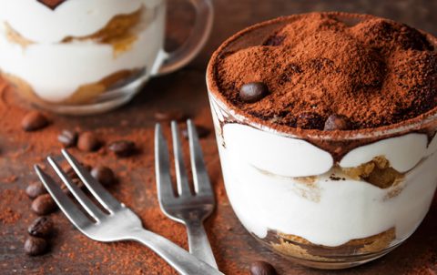 Tiramisu at Marini's Italian Restaurant
