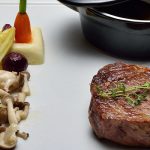 Delicious steak dish