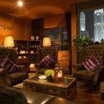 Cigar lounge view on Petronas towers