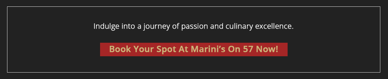 Italian Restaurant Reservation at Marini's on 57