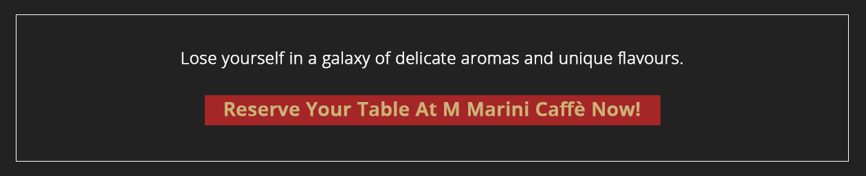 M Marini Caffe Reservation Banner