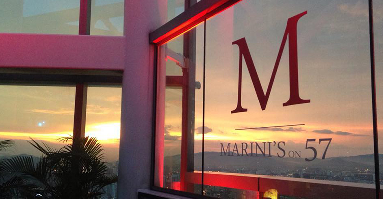 Dessert at Marini's on 57