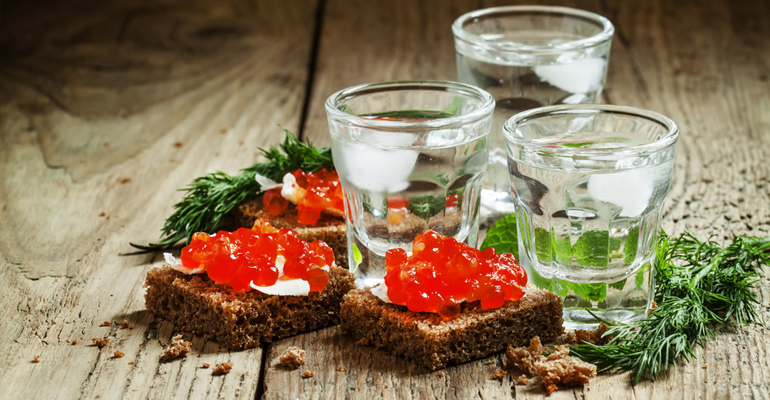 Caviar and Wine Pairing