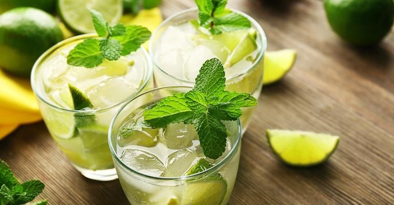 Lemongrass Mint Mojito Lemon Lime