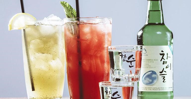 Korean Soju Cocktail
